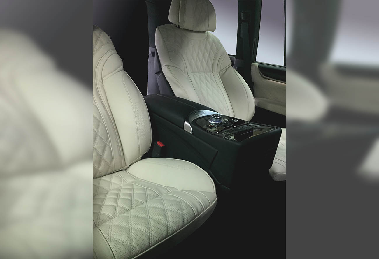 Раздельные комфортные сидения с установкой в Lexus LX570