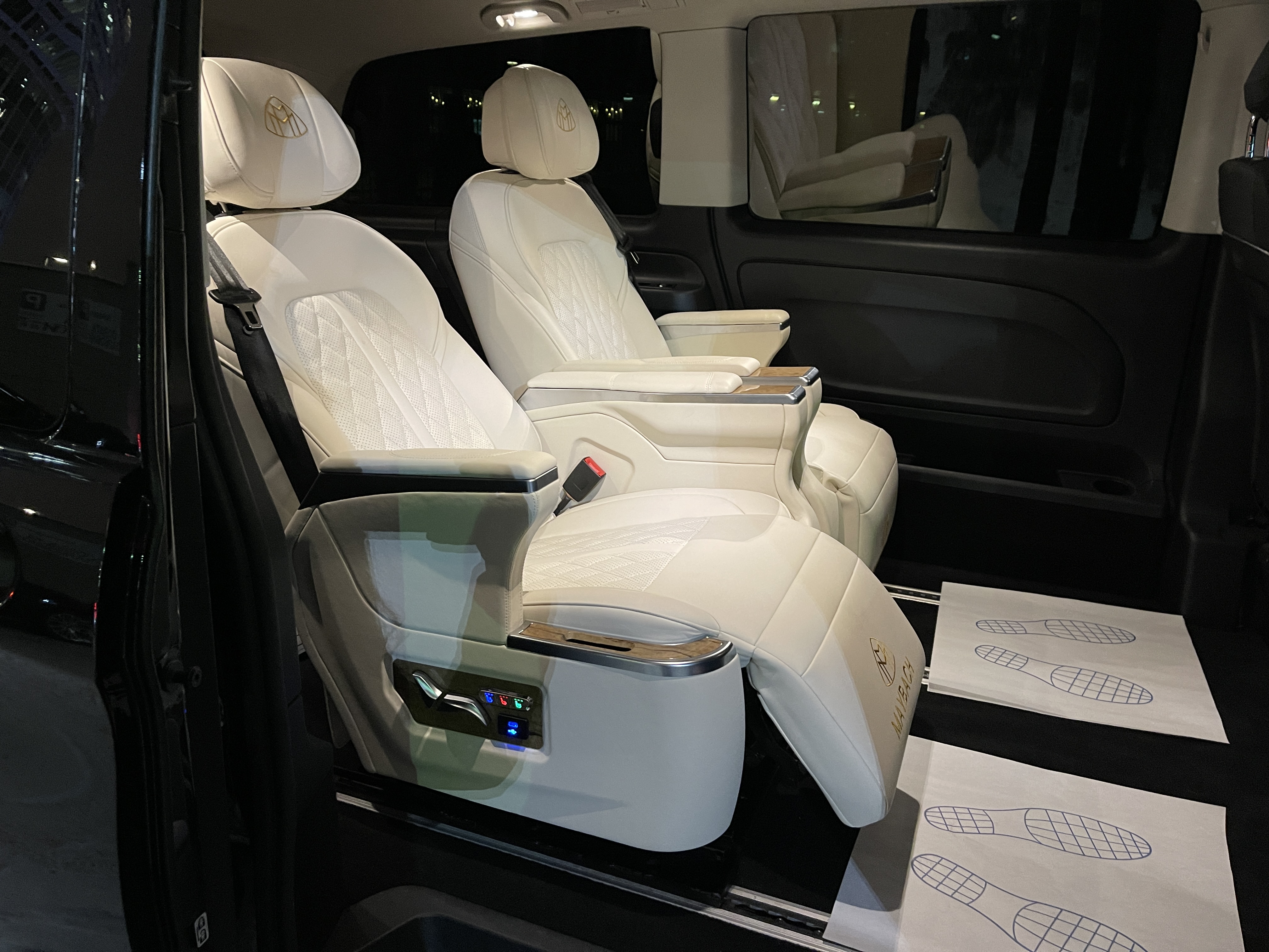 Улучшенные сидения Mercedes V class